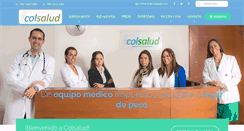 Desktop Screenshot of colsalud.com